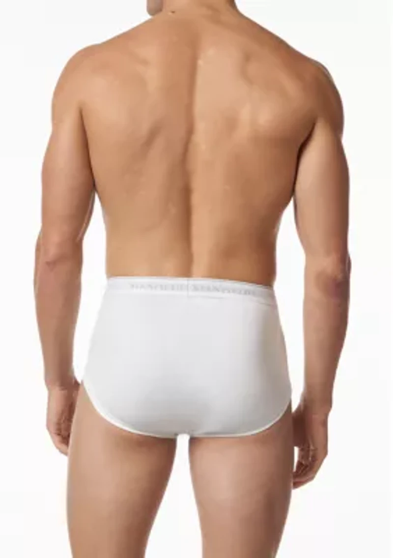Big & Tall Premium 100% Cotton Brief Underwear- 3 Pack