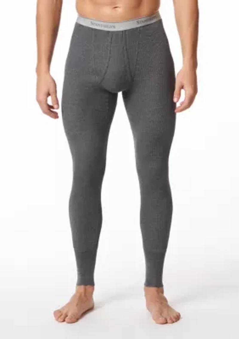 Men's Waffle Knit Thermal Long Johns