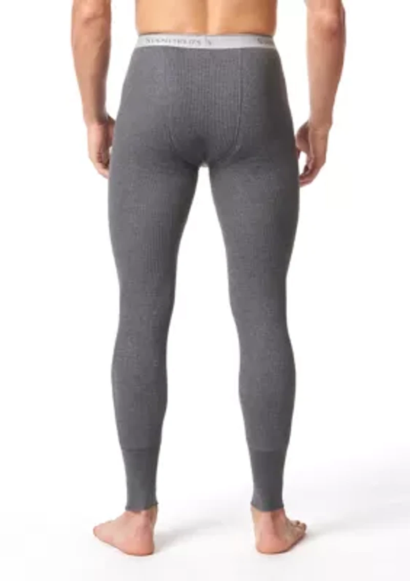 Men's Waffle Knit Thermal Long Johns