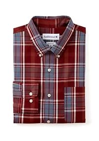 Easy Care Plaid Printed Shirt