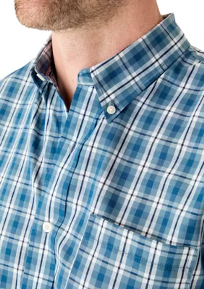 Easy Care Plaid Printed Shirt