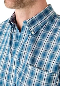 Easy Care Plaid Printed Shirt
