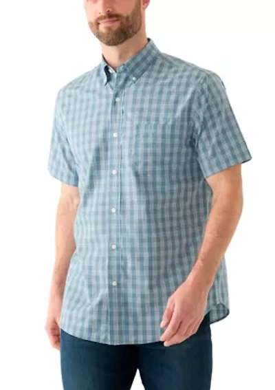 Short Sleeve Easy Care Plaid Shirt
