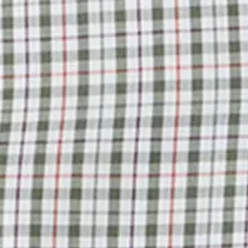 Men's Short Sleeve Easycare Plaid Shirt