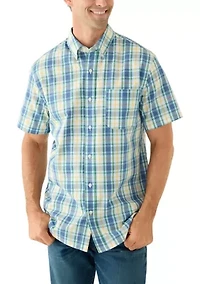 Men's Easy Care Plaid Shirt
