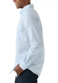 Men's Long Sleeve Easy Care Plaid Shirt