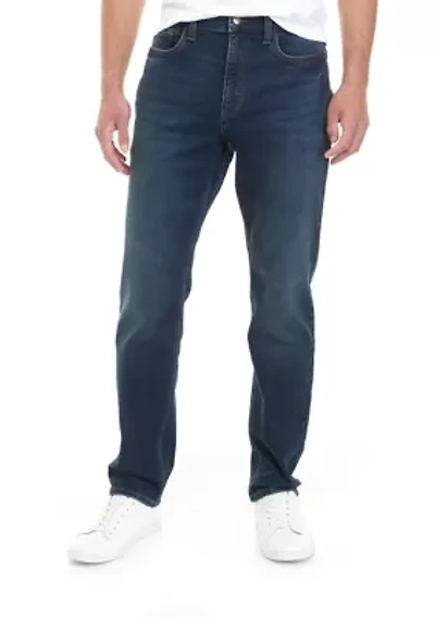 Knit Denim Athletic Jeans