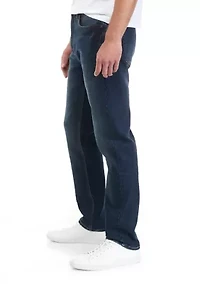 Knit Denim Athletic Jeans