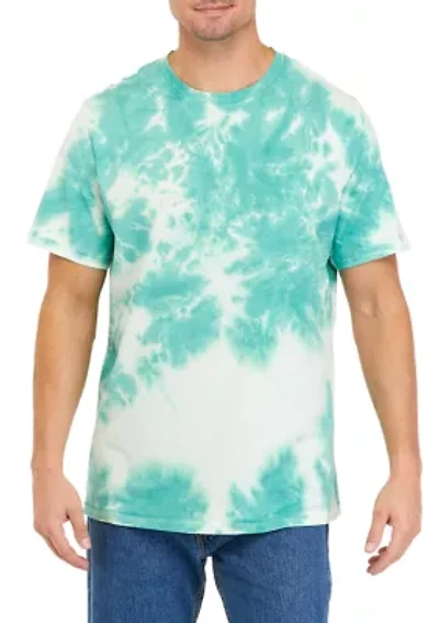 Short Sleeve Tie Dye Crew T-Shirt