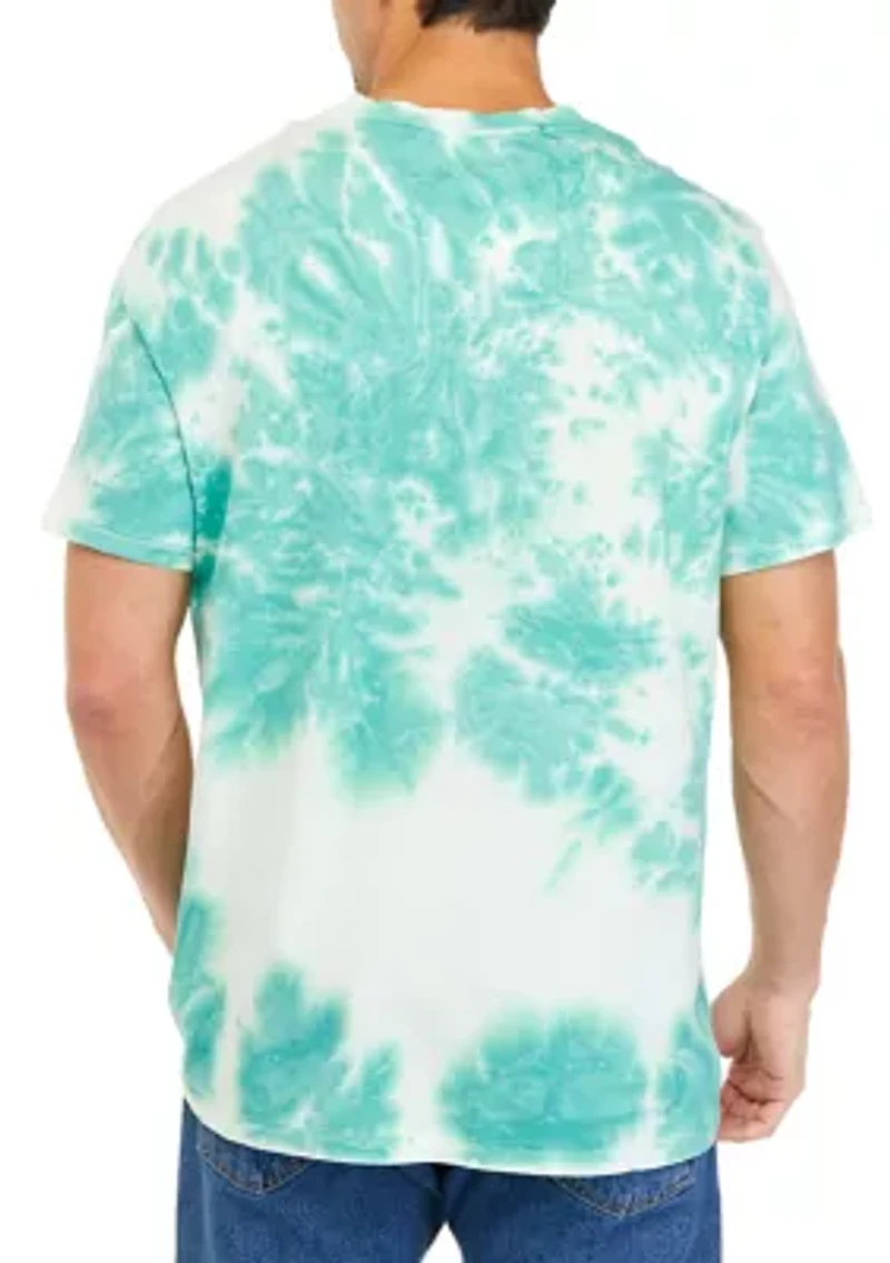 Short Sleeve Tie Dye Crew T-Shirt
