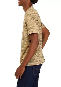 Short Sleeve Printed Crew Neck T-Shirt