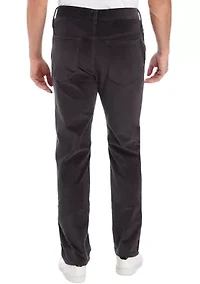 Men's Slim Fit Corduroy Pants