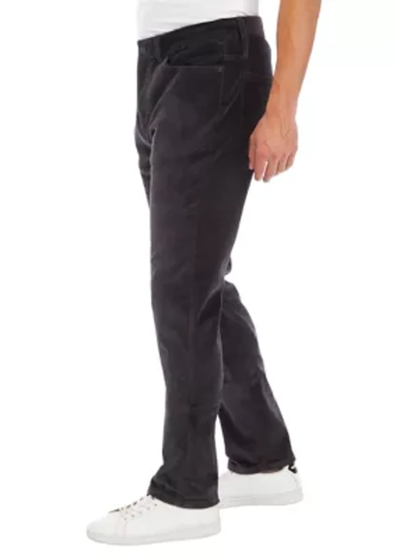 Men's Slim Fit Corduroy Pants