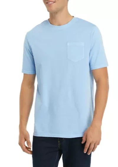 Short Sleeve Garment Dyed T-Shirt