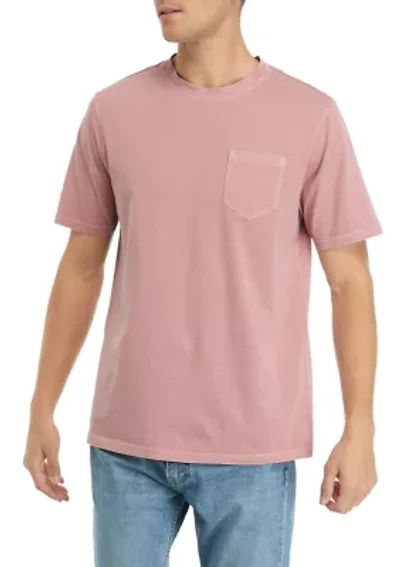 Short Sleeve Garment Dyed T-Shirt