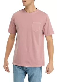 Short Sleeve Garment Dyed T-Shirt