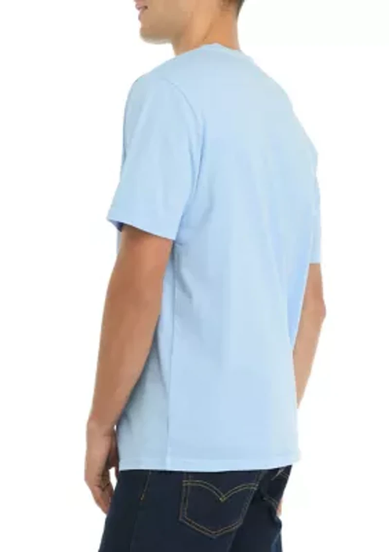 Short Sleeve Garment Dyed T-Shirt