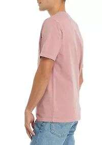 Short Sleeve Garment Dyed T-Shirt