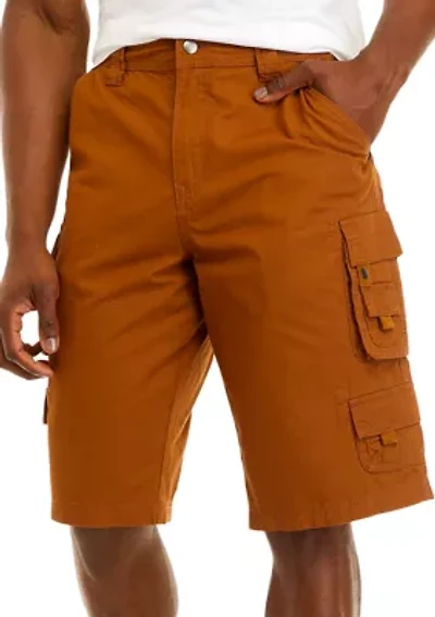 Stacked Cargo Shorts