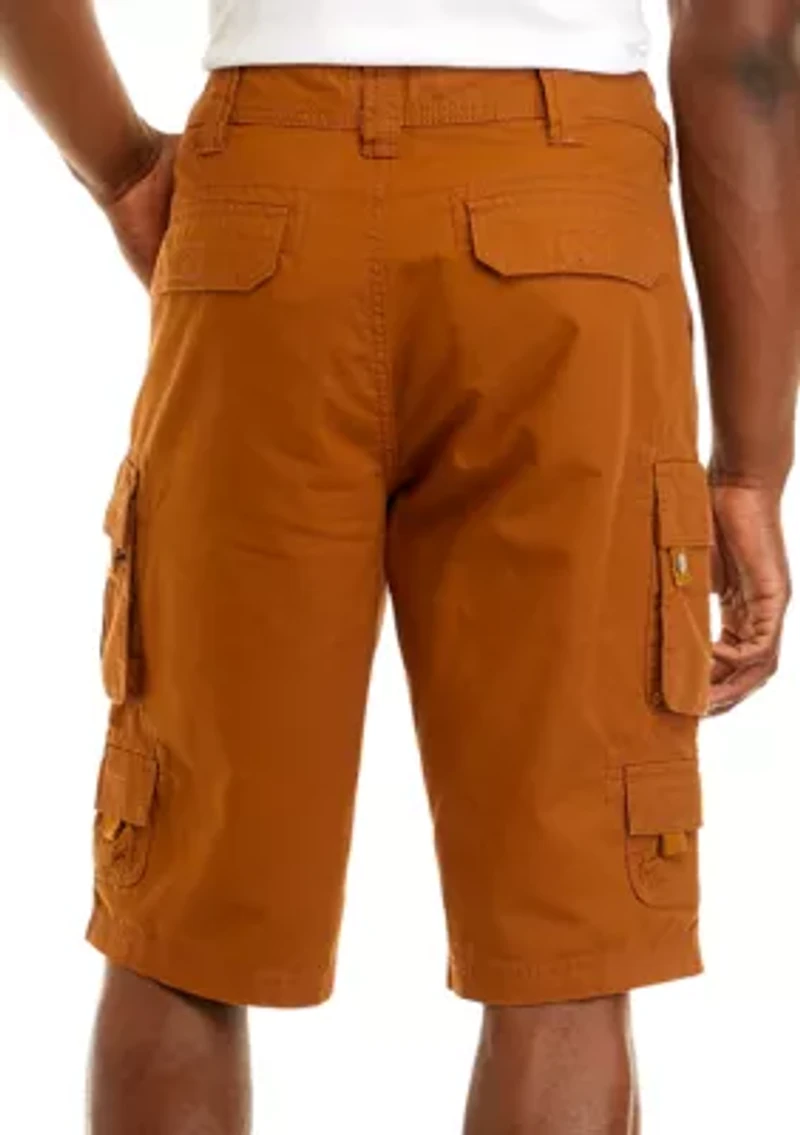 Stacked Cargo Shorts