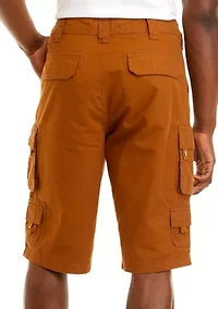 Stacked Cargo Shorts