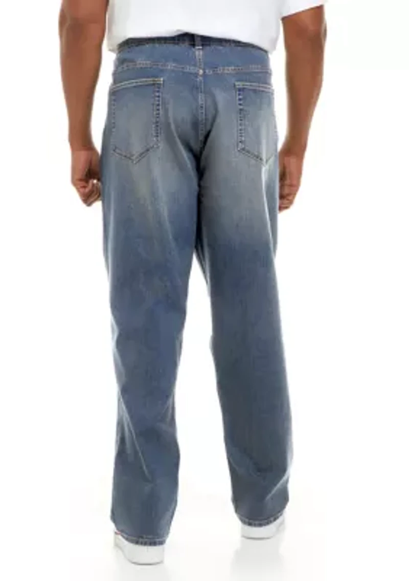 Big & Tall Athletic Fit Denim Jeans