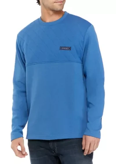 Long Sleeve Quilted T-Shirt