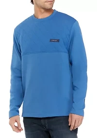 Long Sleeve Quilted T-Shirt