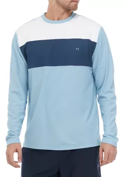 Long Sleeve Color Block Shirt