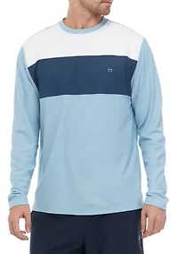 Long Sleeve Color Block Shirt