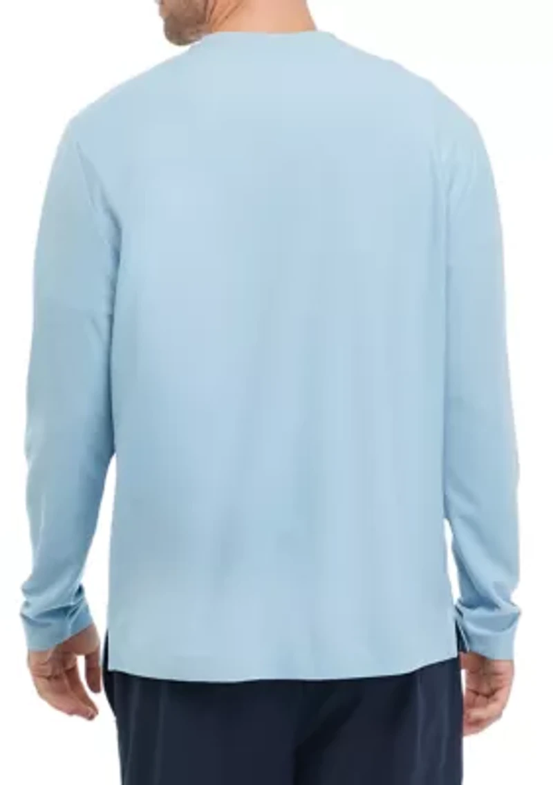 Long Sleeve Color Block Shirt