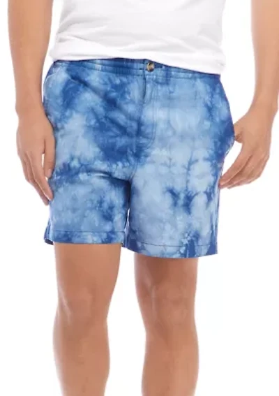 6 Inch Tie Dye Deck Shorts