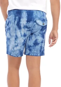 6 Inch Tie Dye Deck Shorts