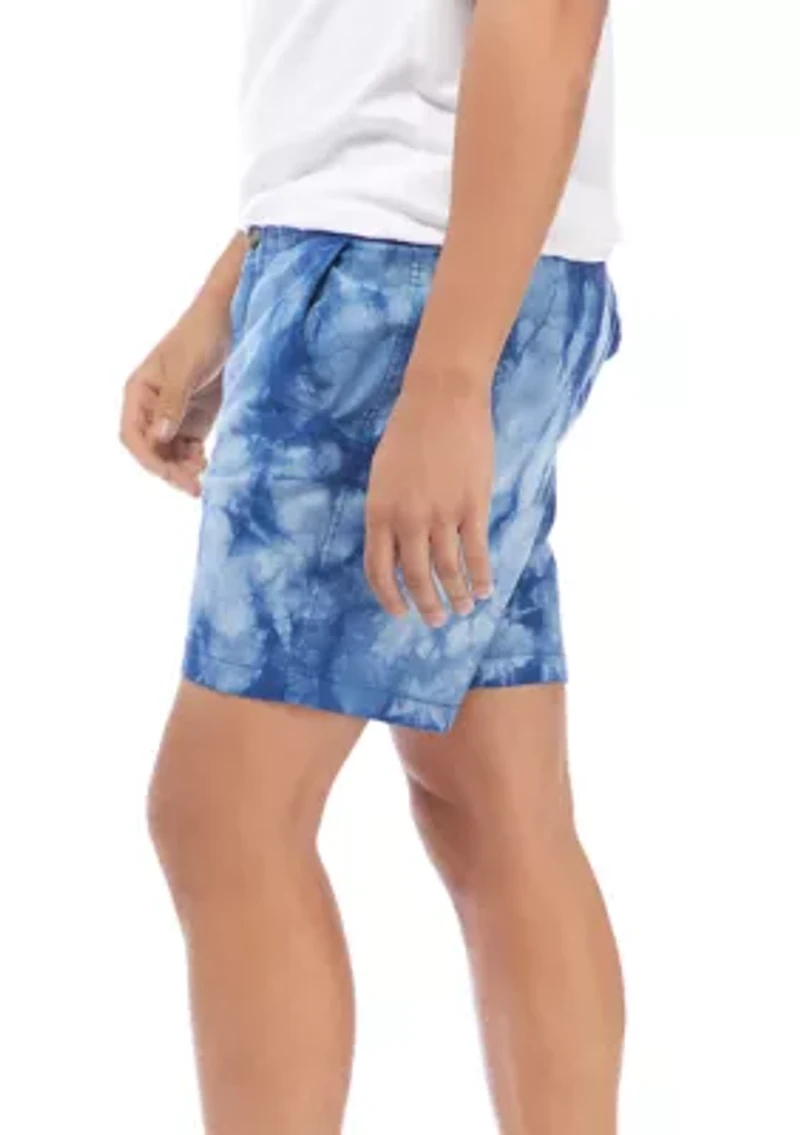 6 Inch Tie Dye Deck Shorts
