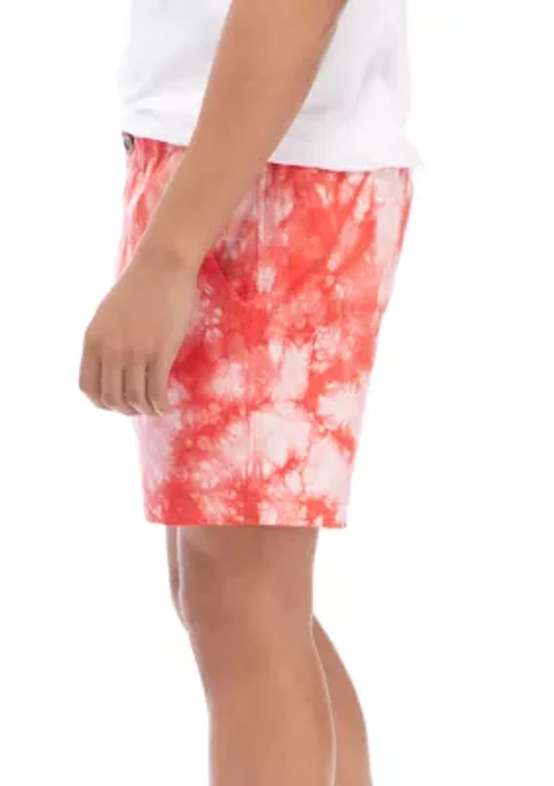 6 Inch Tie Dye Deck Shorts