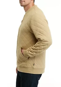 Quilted Full Zip Jacket