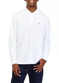Men's Long Sleeve Performance Piqué Polo