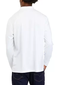 Men's Long Sleeve Performance Piqué Polo