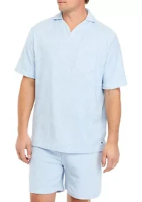 Men's Terrycloth Polo