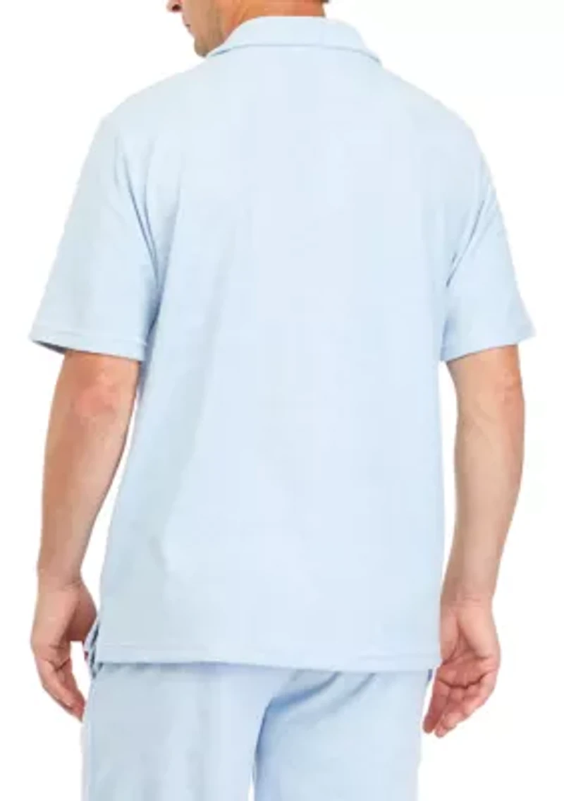 Men's Terrycloth Polo