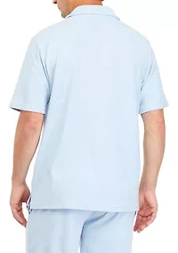 Men's Terrycloth Polo