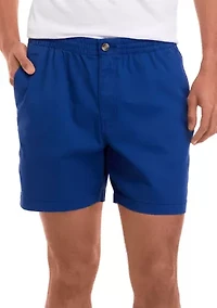6" Twill Deck Shorts