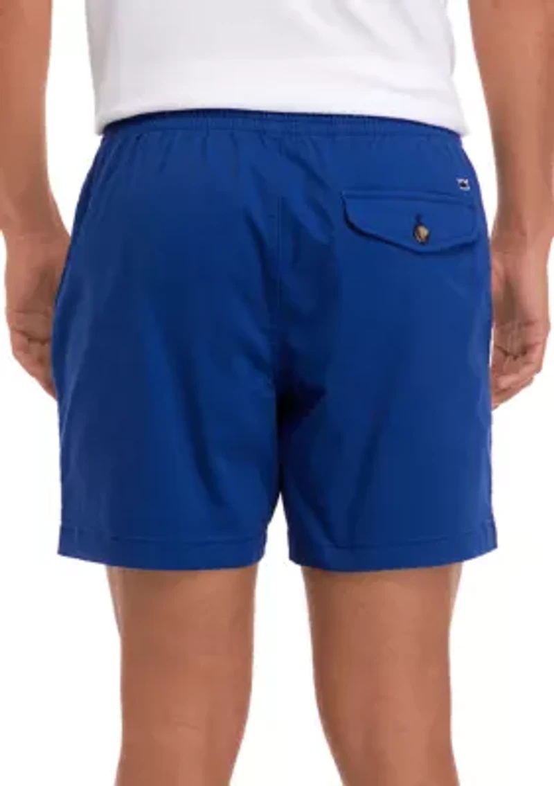 6" Twill Deck Shorts