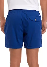 6" Twill Deck Shorts