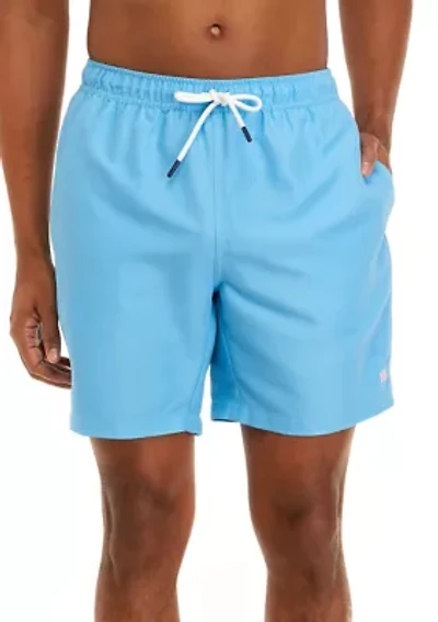 7" Solid Swim Trunks