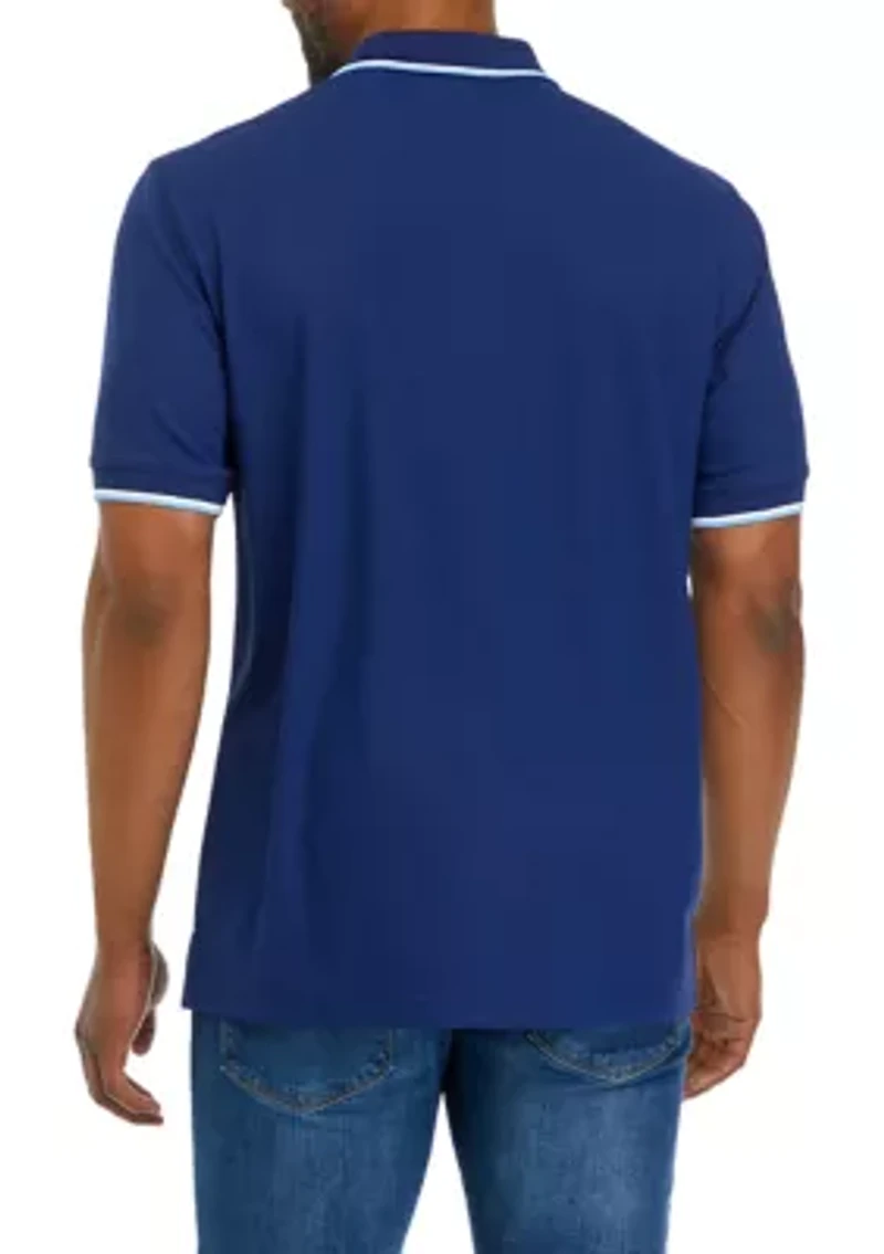 Performance Tip Pique Polo Shirt