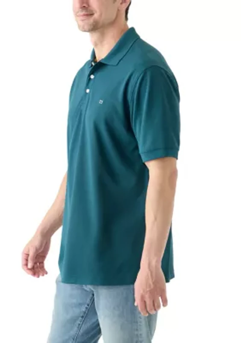 Short Sleeve Piqué Polo Shirt