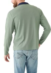 Piqué 1/4 Zip Pullover
