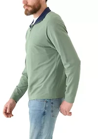 Piqué 1/4 Zip Pullover