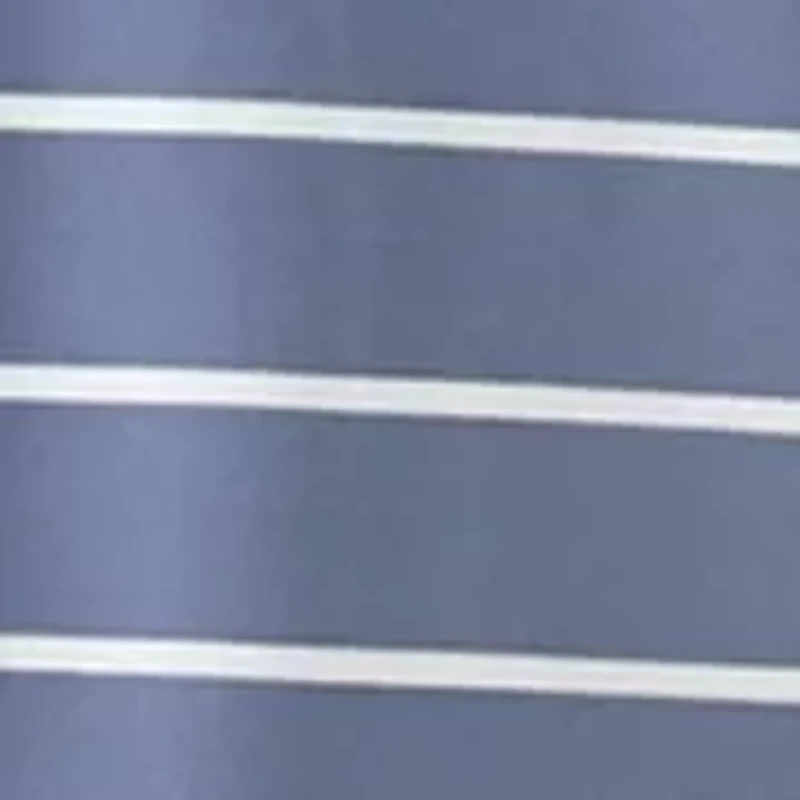 Stripe Short Sleeve Performance Polo Shirt
